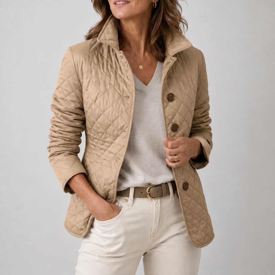 Kelley — Lightweight Quilted Jacket