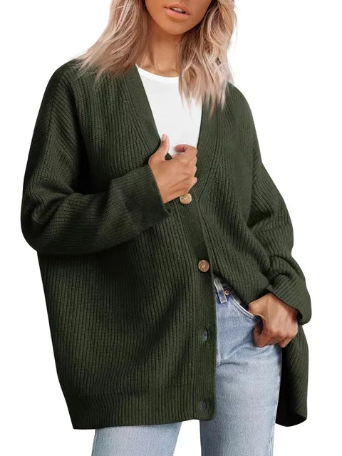 Freya - Elegant Cashmere Cardigan