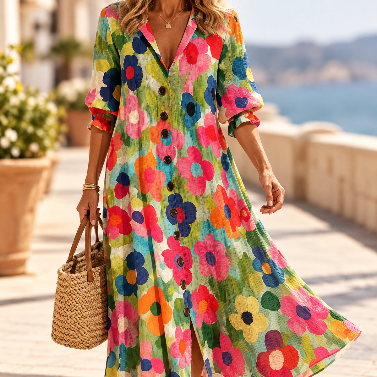 Jasmine | Elegant Slimming Dress