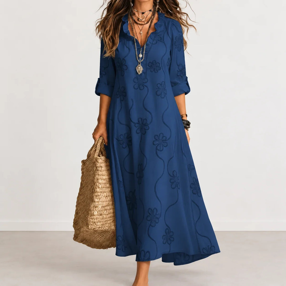 Cordelia | Floral Flow Maxi Dress