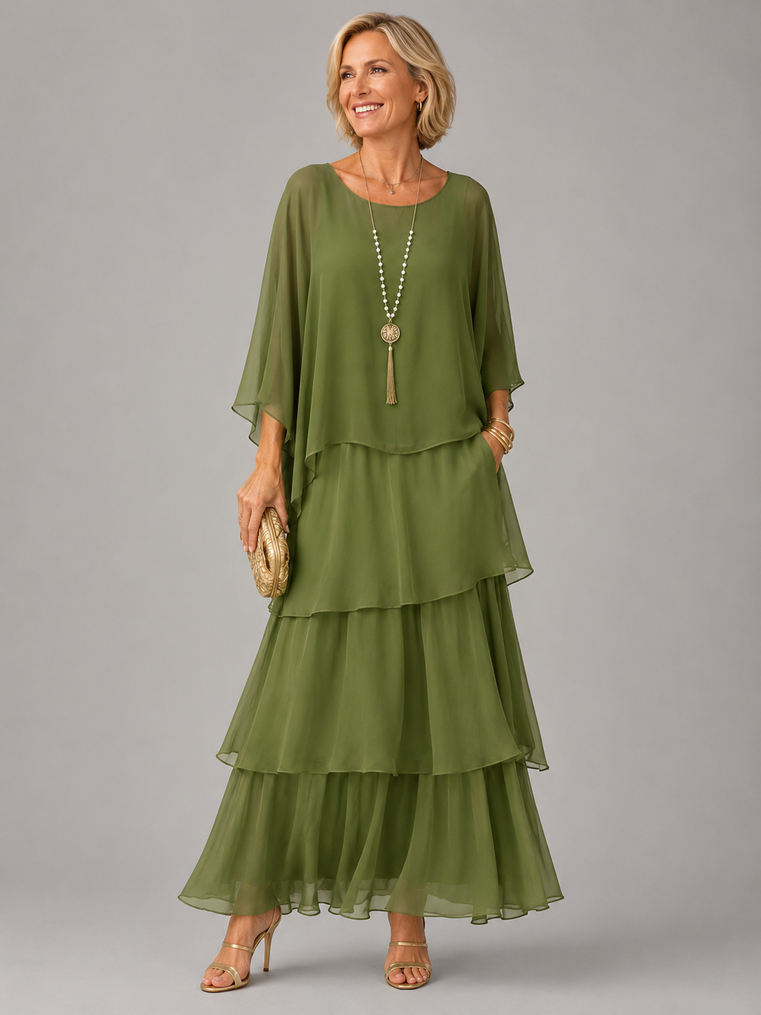 Lara | Elegant, flowing maxi dress