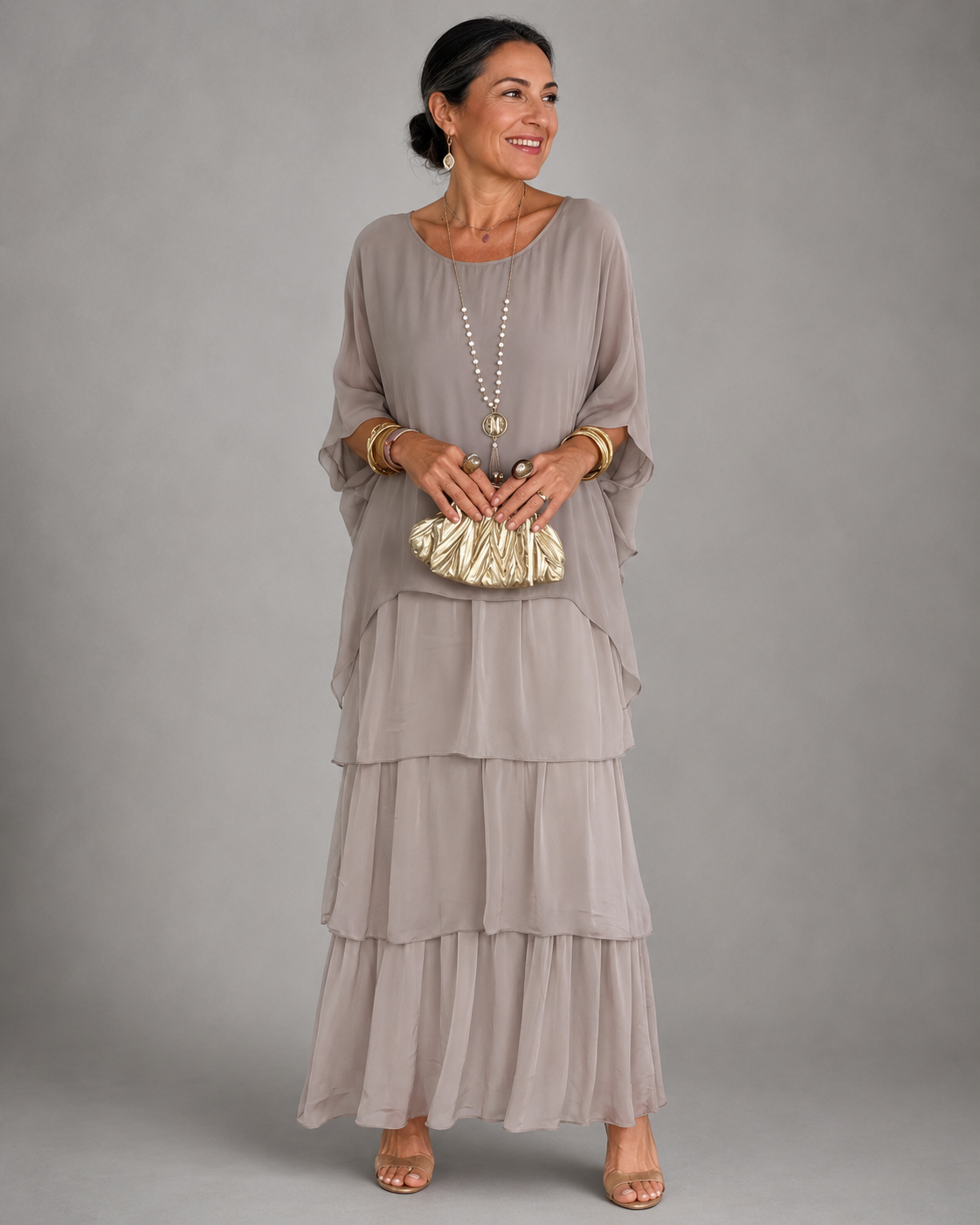 Lara | Elegant, flowing maxi dress