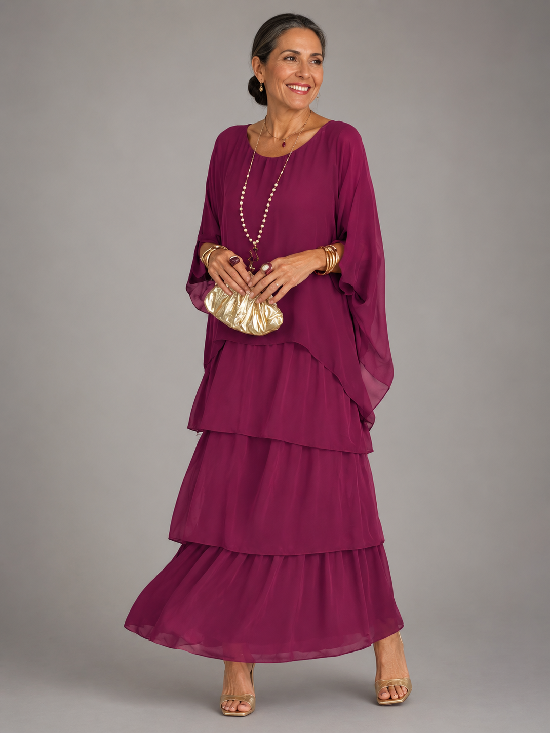 Lara | Elegant, flowing maxi dress