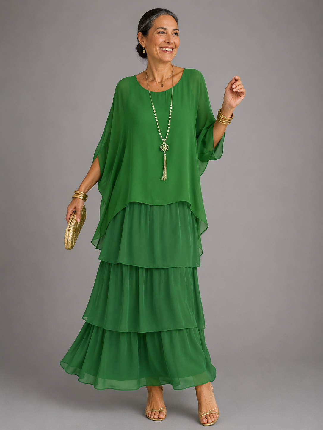 Lara | Elegant, flowing maxi dress