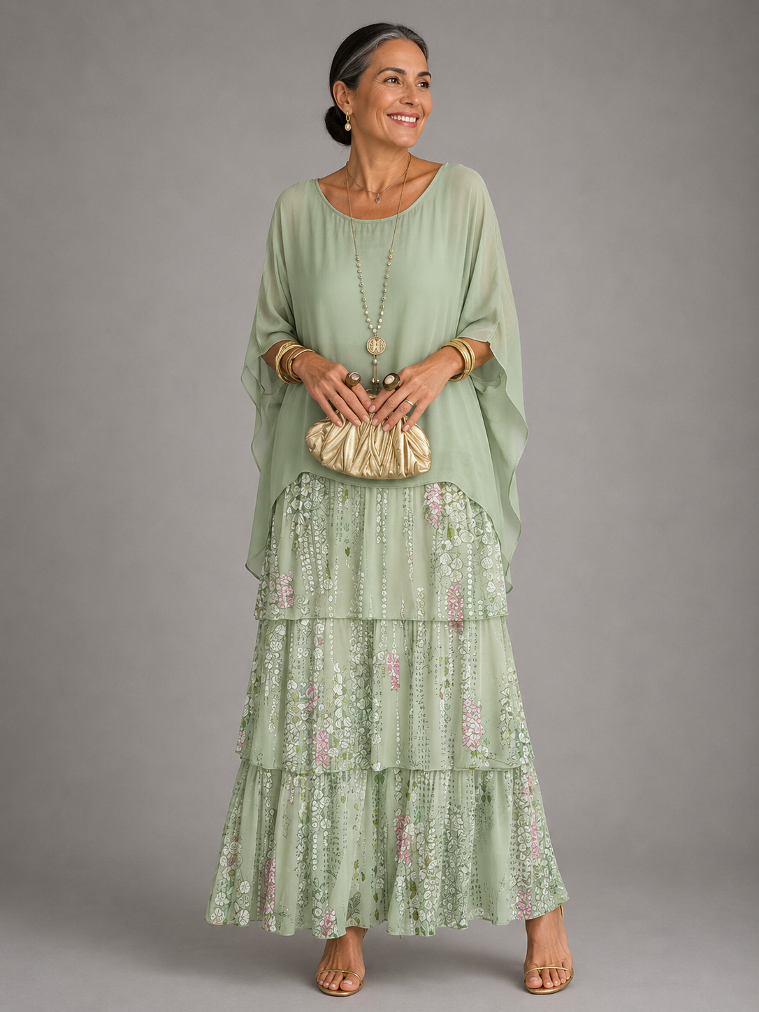 Lara | Elegant, flowing maxi dress