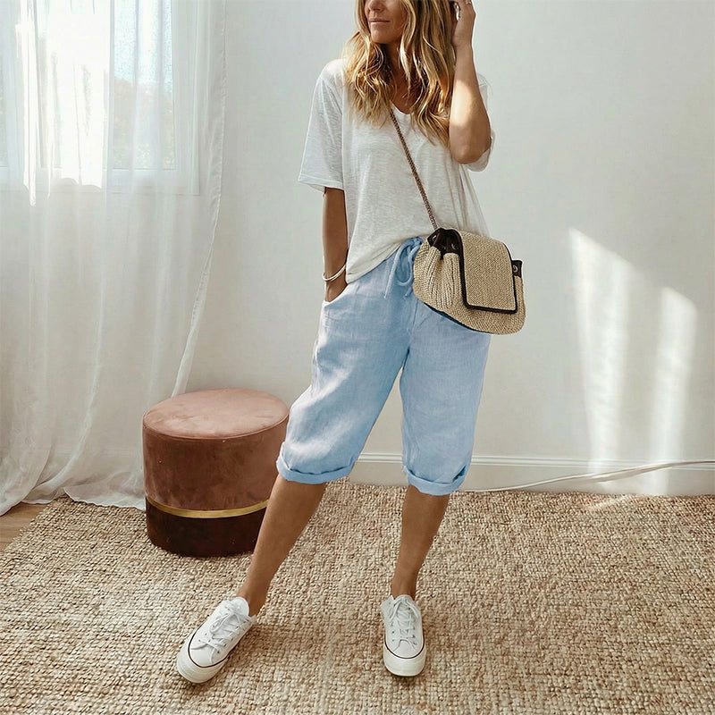 Livia | Capri Pants