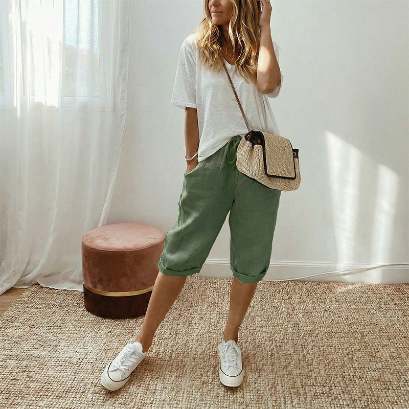 Livia | Capri Pants